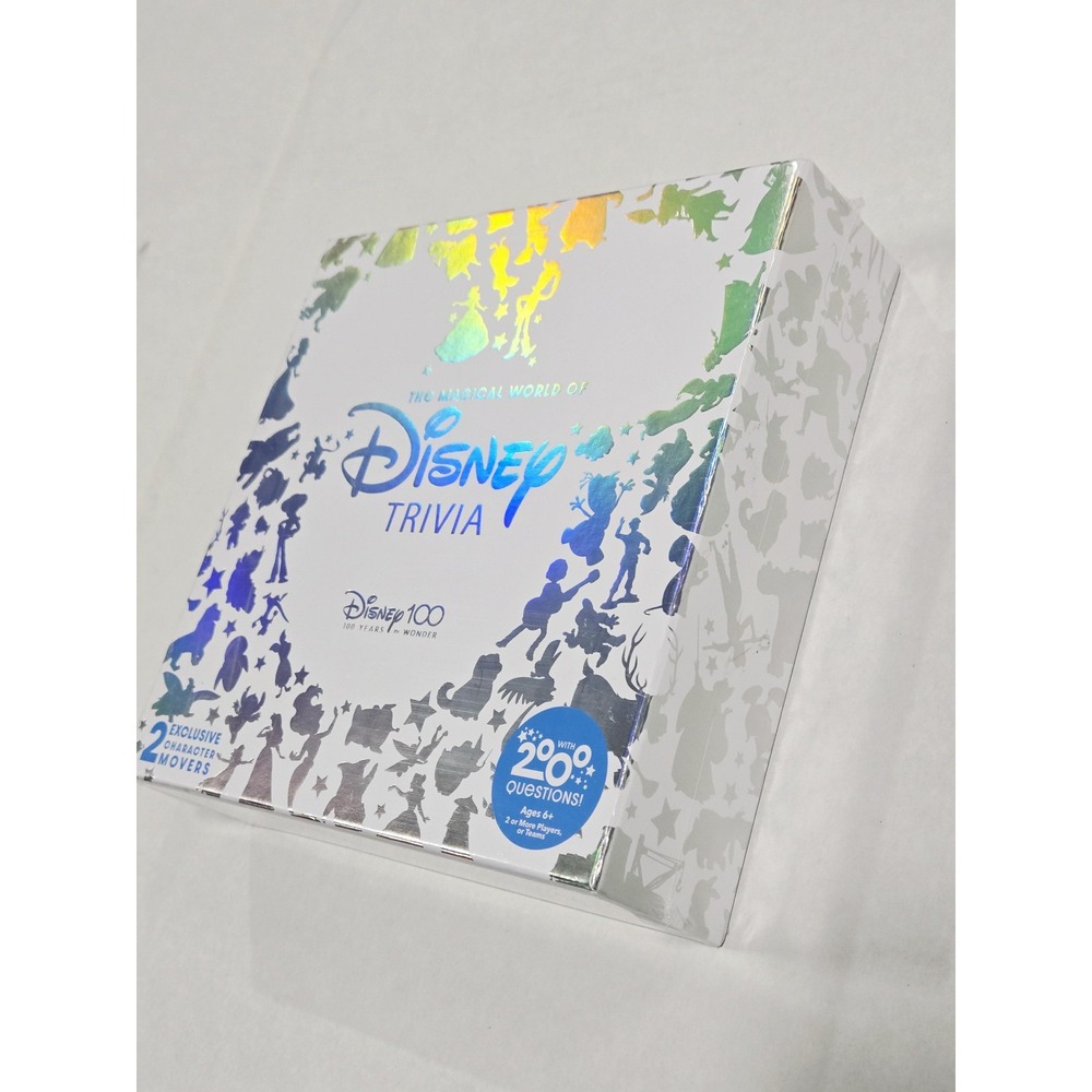 Disney The Magical World of Disney Trivia Kids OS White New 100 Years of Wonder - Picture 3 of 7
